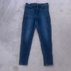 ✨3/$40✨ American Eagle Blue Jeggings Size 8 Short